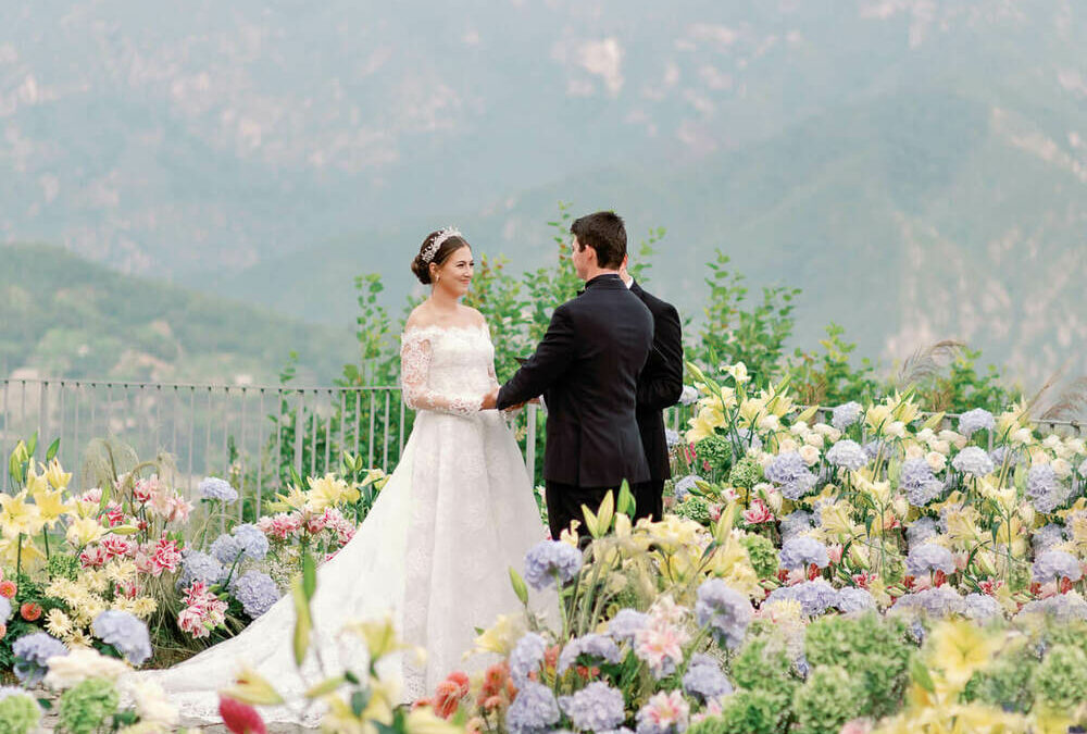 Wedding at Villa La Rondinaia,  Ravello | ASHLEY CATE & LOGAN
