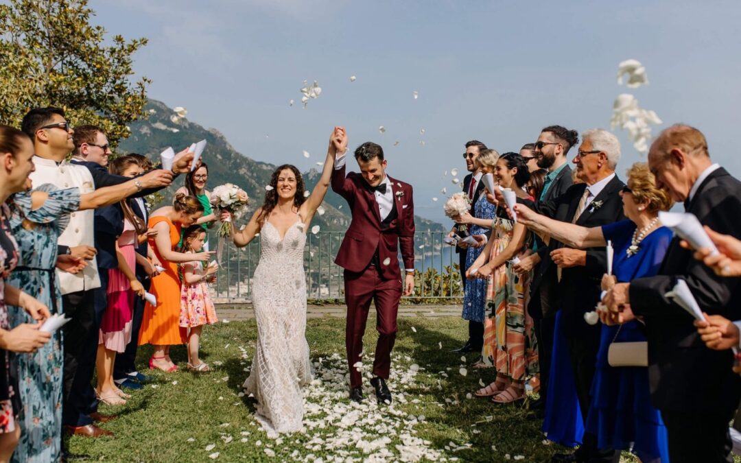 Wedding Above the Amalfi Coast  | Jake and Liz