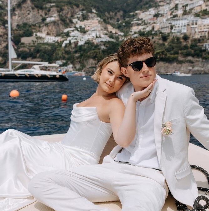 Ben & Kyrisma’s Intimate Wedding in Positano